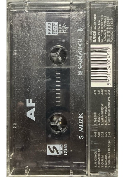 Kaset Af - Af Kaset fiyatları