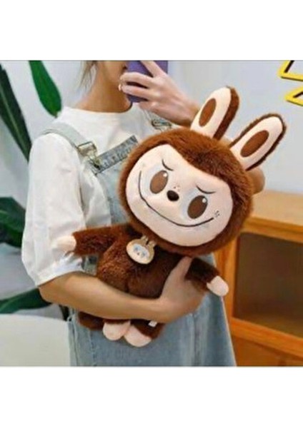 Labubu Peluş Büyük Boy Kız Çocuklar İçin Sevimli Aksesuar Yumuşak Kumaş Oyuncak modelleri