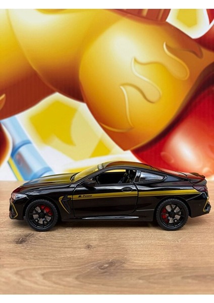 1:24 Bmw M8 Diecast Araba Kapılar Bagaj Kaput Açılır Sesli ve Işıklı Bmw M8 Diecast Model Araba Bmw fiyatları