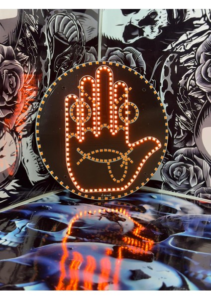 Araç Içi LED Emoji Uzaktan Kumandalı 12 Mod El Gülen Yüz fiyatları