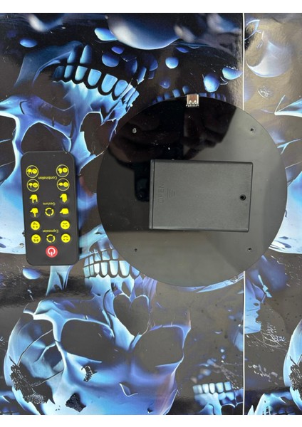 Araç Içi LED Emoji Uzaktan Kumandalı 12 Mod El Gülen Yüz fırsatları