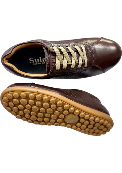 Erkek Bağcıklı Iç ve Dış Yüzey Deri Kauçuk Taban GÜNLÜK-CASUAL-777-KAHVE modelleri