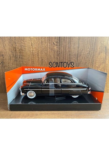 1:24 1949 Mercury Coupe Siyah Eski Klasik Arabalar Mercury Coupe 1949 Kapı Bagaj Kaput Açılır
