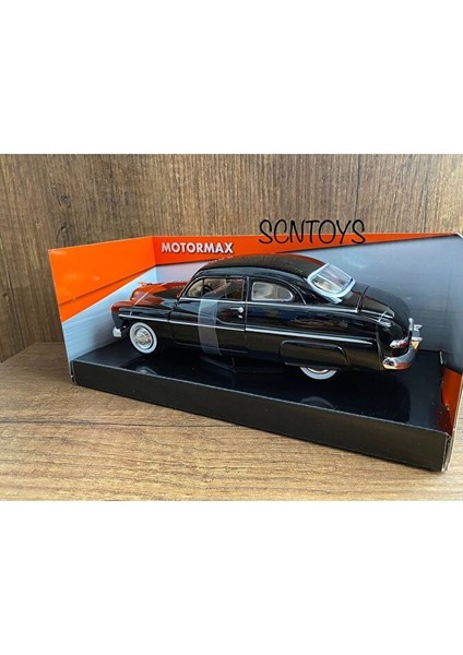 1:24 1949 Mercury Coupe Siyah Eski Klasik Arabalar Mercury Coupe 1949 Kapı Bagaj Kaput Açılır modelleri