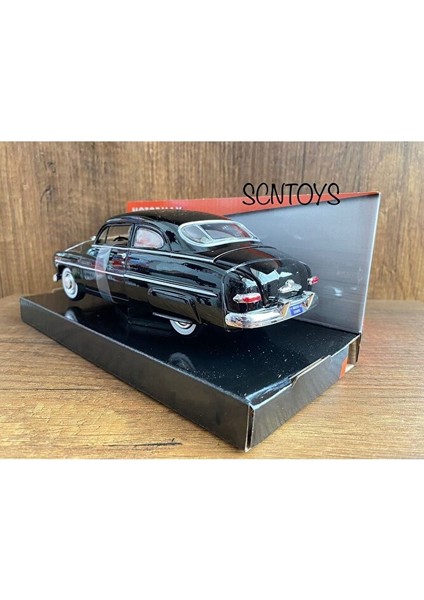 1:24 1949 Mercury Coupe Siyah Eski Klasik Arabalar Mercury Coupe 1949 Kapı Bagaj Kaput Açılır indirimleri