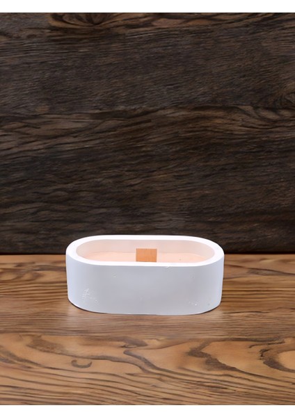 Dekoratif Minimal Oval Hoş Kokulu %100 Doğal Soya Mum - Temiz Yanışlı Modern Tasarım - Ev ve Ofis Dekorasyonu, Medıtasyon–yoga Alanları, Romantik Ortamlar ve Özel Günler Için Zarif ve Şık Hediye fiyatları