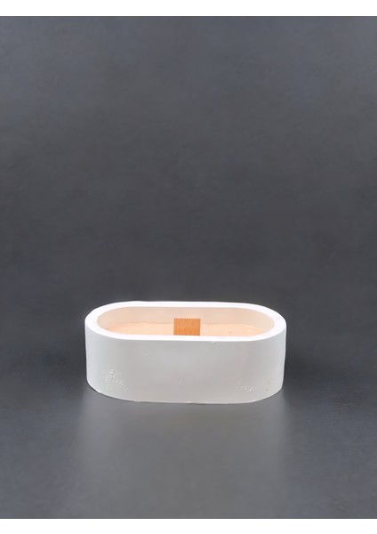 Dekoratif Minimal Oval Hoş Kokulu %100 Doğal Soya Mum - Temiz Yanışlı Modern Tasarım - Ev ve Ofis Dekorasyonu, Medıtasyon–yoga Alanları, Romantik Ortamlar ve Özel Günler Için Zarif ve Şık Hediye modelleri