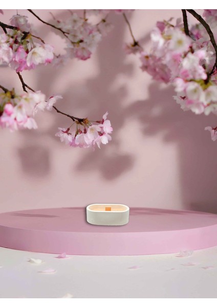 Dekoratif Minimal Oval Hoş Kokulu %100 Doğal Soya Mum - Temiz Yanışlı Modern Tasarım - Ev ve Ofis Dekorasyonu, Medıtasyon–yoga Alanları, Romantik Ortamlar ve Özel Günler Için Zarif ve Şık Hediye fırsatları