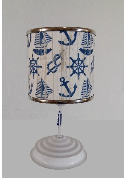 Gemili Elkamentli 2.li Set M-0689 Kumaş Kaplama Genç ve Çocuk Odası Avize ve Abajur Takımı modelleri