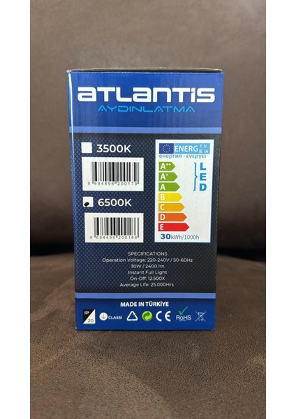 20W E27 LED Ampul Torch modelleri