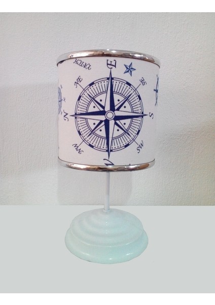 Pusulalı Elkamentli 2.li Set M-0686 Kumaş Kaplama Genç ve Çocuk Odası Avize ve Abajur Takımı modelleri