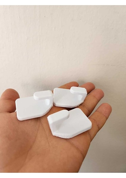 Duvara Yapıştırmalı Askılık 3 Adet | Pratik Çok Amaçlı | Vidasız Duvara Monte Güçlü Yapışkan fiyatları