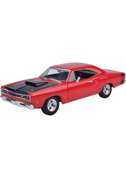 Motormax 1:24 1969 Dodge Coronet Super Bee Model Araba Klasik Eski Arabalar Kapılar Açılır fiyatları