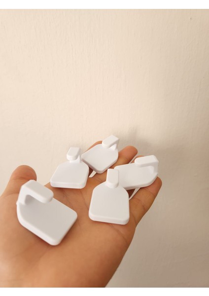 Duvara Yapıştırmalı Askılık 5 Adet | Pratik Çok Amaçlı | Vidasız Duvara Monte Güçlü Yapışkan fiyatları