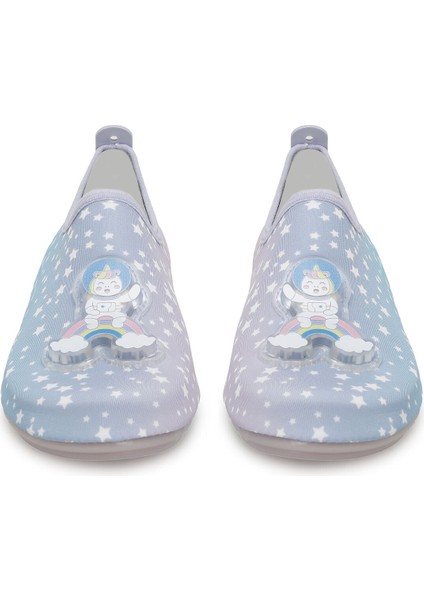 Işıklı Rainbow Figürlü Kaymaz Tabanlı Esnek Hafif Dayanıklı Çocuk Havuz Plaj Deniz Ayakkabısı indirimleri