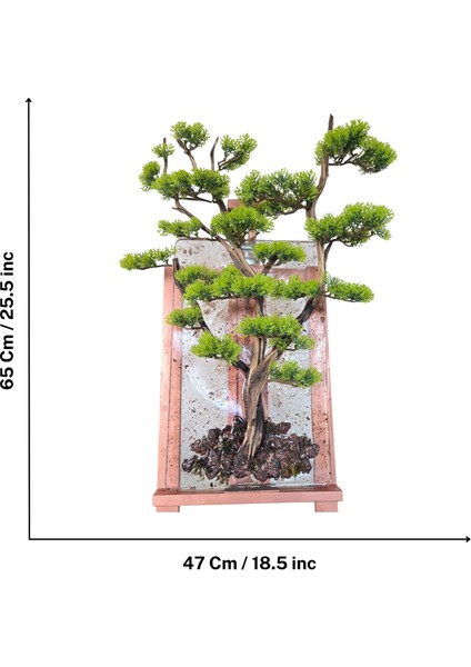 El Yapımı Duvar Bonsai – Epoksi Zeminli, Doğal Dal & Şoklanmış Yosun Duvar Dekoru indirimleri