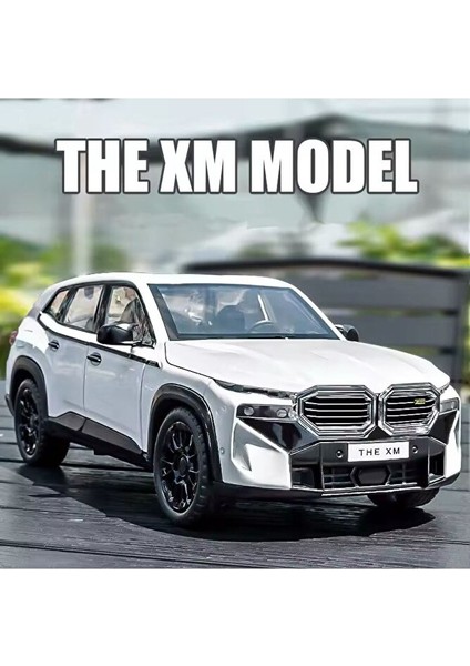 Bmw Xm Diecast Model Araba 1:24 Kapılar Bagaj Kaput Açılır Pilsiz Bmw Jip Diecast Model Araba
