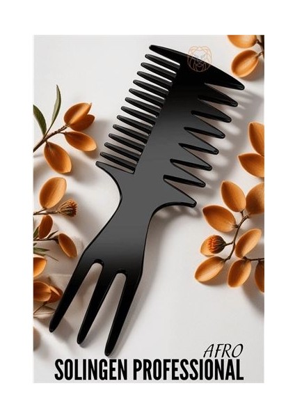 Hsnet Saç Şekillendirici Afro Perma Tarağı Solingen Professional - NJ001P-4GLAJ8