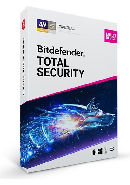 Bıtdefender Total Securıty 5kull. 1yıl Kutu