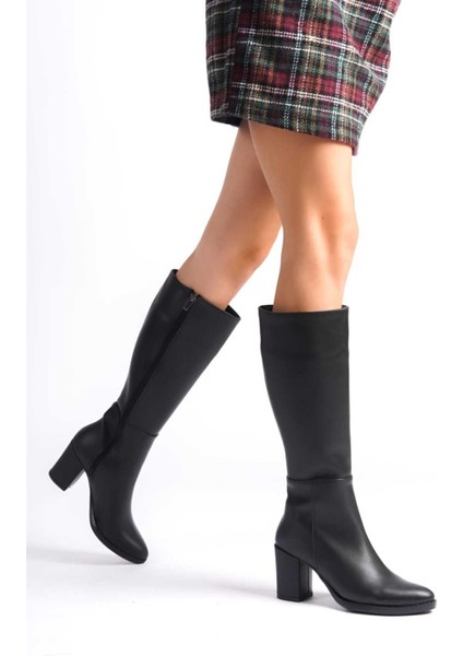 Hadid Cilt Topuklu Çizme modelleri