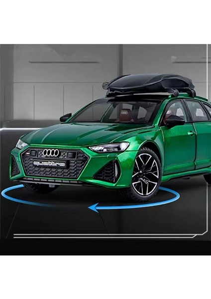 Audi Rs6 Avant Sportbagajlı 1:24 Diecast Maket Metal Model Araba Koleksiyon fırsatları