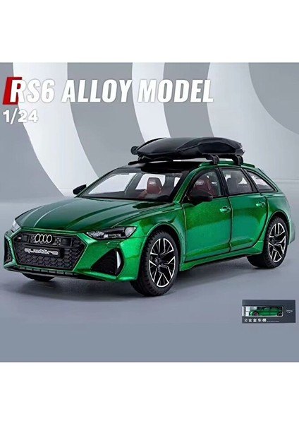Audi Rs6 Avant Sportbagajlı 1:24 Diecast Maket Metal Model Araba Koleksiyon indirimleri