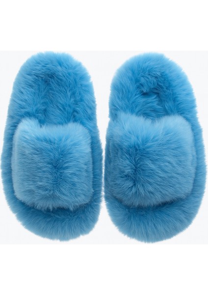 Pery Mavi Renkli Ev Teliği Ithal Uzun Tüylü Peluş fiyatları