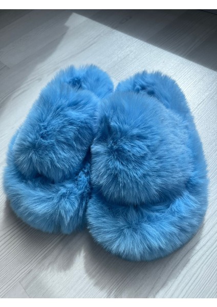 Pery Mavi Renkli Ev Teliği Ithal Uzun Tüylü Peluş modelleri