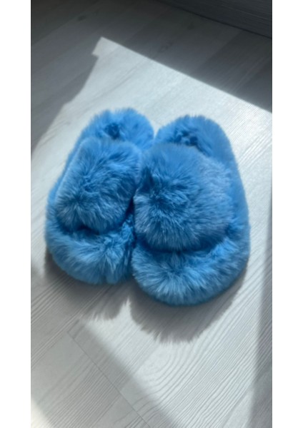 Pery Mavi Renkli Ev Teliği Ithal Uzun Tüylü Peluş fırsatları