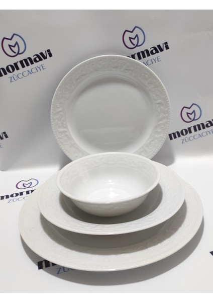 Porselen Hazan 24 Parça 6 Kişilik Yemek Takımı fiyatları