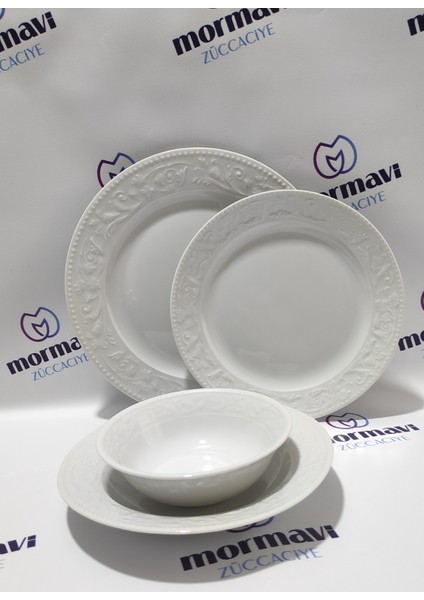 Porselen Hazan 24 Parça 6 Kişilik Yemek Takımı modelleri