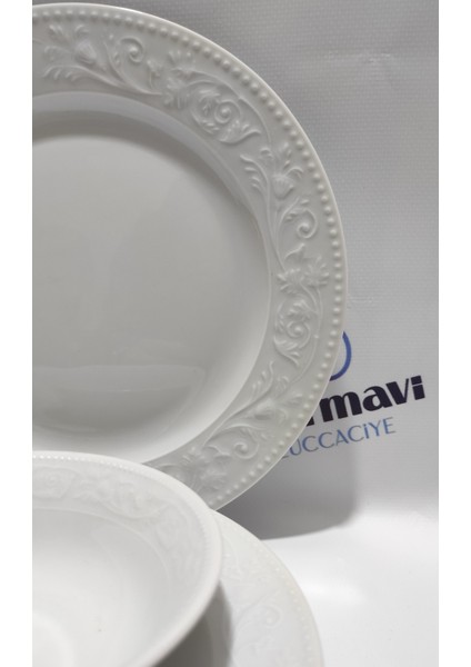 Porselen Hazan 24 Parça 6 Kişilik Yemek Takımı fırsatları