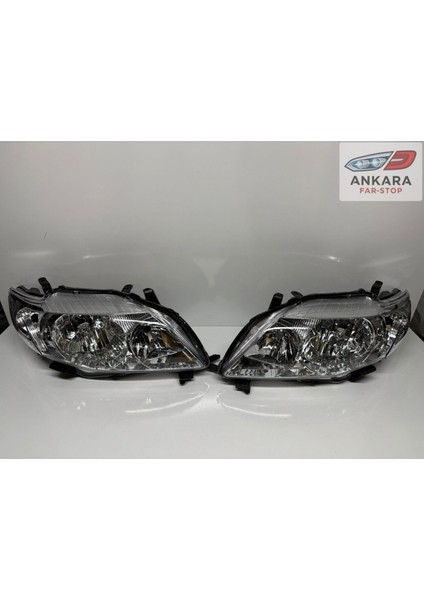 Toyota Corolla 2007 - 2009 Sedan Far Lambası Sağ - Sol Takım ( Sağ - Sol Takım - 2 Far )