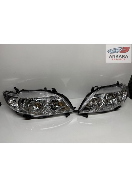 Toyota Corolla 2007 - 2009 Sedan Far Lambası Sağ - Sol Takım ( Sağ - Sol Takım - 2 Far ) fiyatları