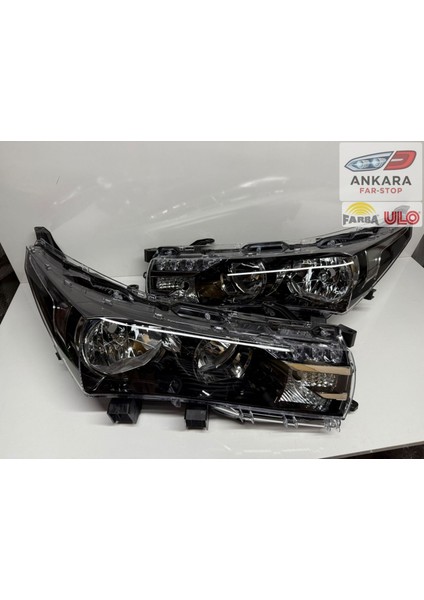 Toyota Corolla 2013 - 2015 Far Lambası Sağ-Sol Takım ( Orjinal Farba-Ulo - Sağ-Sol Takım 2 Far )