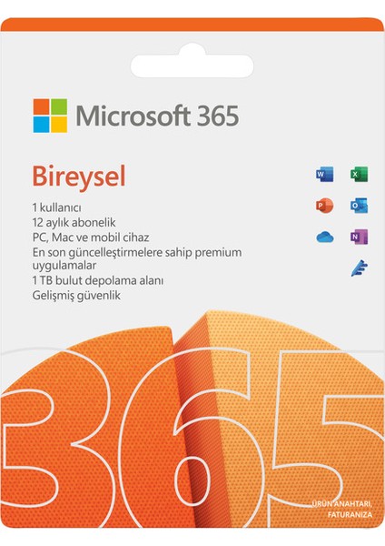 Microsoft 365 Bireysel Türkçe Yeni