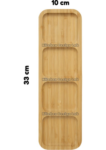 1 Adet Bambu 4 Bölmeli Çerezlik Sunumluk Yağdanlık Şişe Standı fiyatları