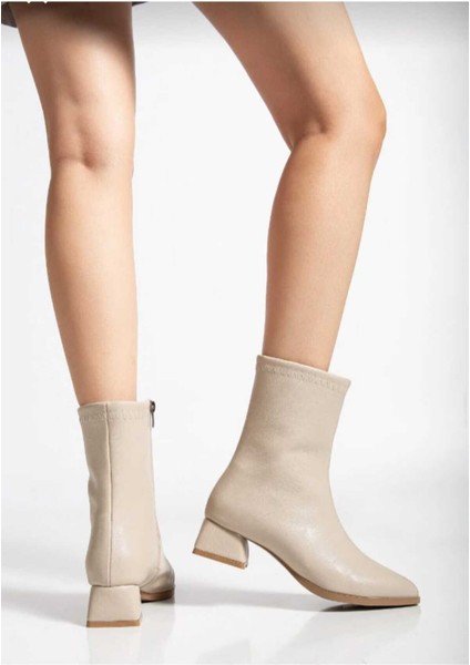 Bej Streç Kısa Topklu Bot