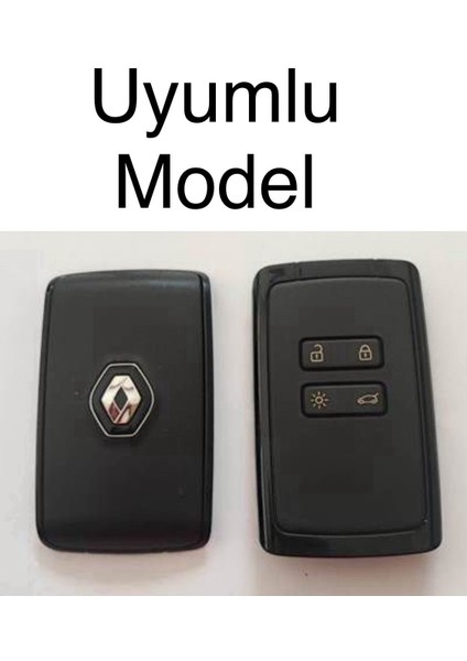 Renault Clio 5 Megane 4 E-Tech Koleos Austral Kadjar Captur Zoe Karbon Anahtar Kılıfı 2.resime Bakınız fiyatları