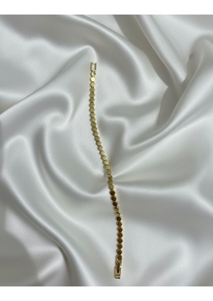 Xuping 14 Ayar Altın Kaplama Petek Model Bileklik fiyatları