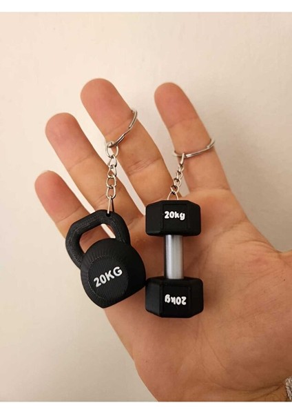 Sporcu Ruh Anahtarlığı Çanta Anahtarlık Mini Fitness Anahtarlık 3 Adet fırsatları