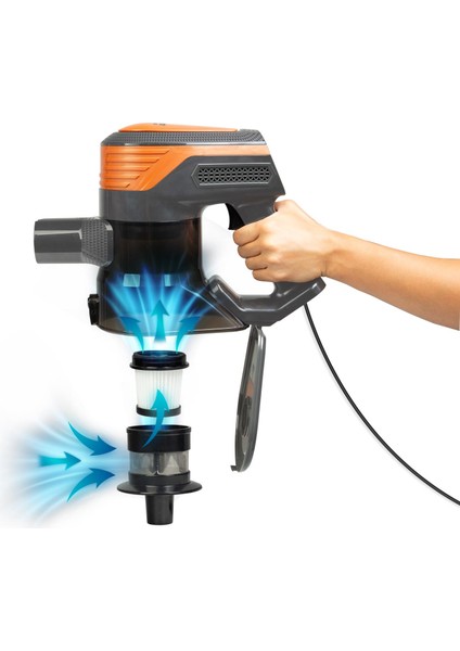 P6000 Pluto Cyclone Dikey Elektrikli Süpürge fırsatları