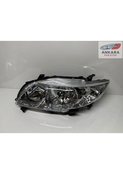 Toyota Corolla 2007 - 2009 Sedan Far Lambası Ön Sol ( Sol Far )