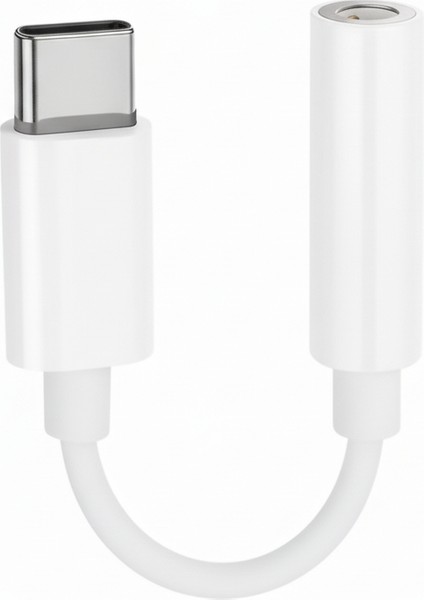 Yeni Çıkan Telefonlara Uyumlu Kulaklık Çevirici Aux 3.5mm Dönüştürücü Adaptör Type-C ile Uyumlu 1 Adet modelleri