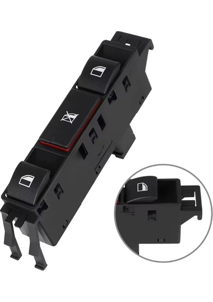 Bmw 3 Seri E46 Cam Düğmesi Anahtarı 1999-2005 modelleri