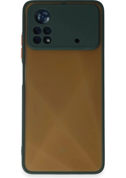 Xiaomi Poco X4 Pro 5g Kılıf Montreal Silikon Kapak - Yeşil