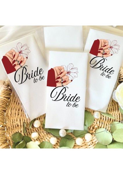 Bride To Be Baskılı Peçete