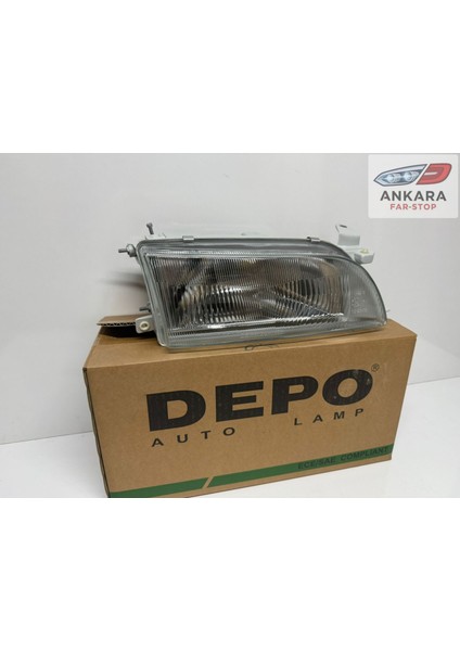 Toyota Corolla 1993 - 1998 AE101 Efsane Kasa Sağ Far Lambası (AE101 Efsane Kasa Sağ Far Depo Marka) modelleri