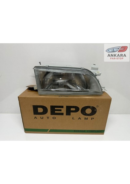 Toyota Corolla 1993 - 1998 AE101 Efsane Kasa Sağ Far Lambası (AE101 Efsane Kasa Sağ Far Depo Marka) fırsatları