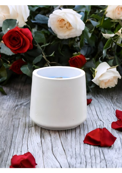 Dekoratif Minimal Silindirik Hoş Kokulu Doğal Soya Mum El Yapımı Modern ve Temiz Yanışlı Tasarım Ev ve Ofis Dekorasyonu, Medıtasyon–yoga Alanları, Romantik Ortamlar ve Özel Günler Için Zarif Hediyelik